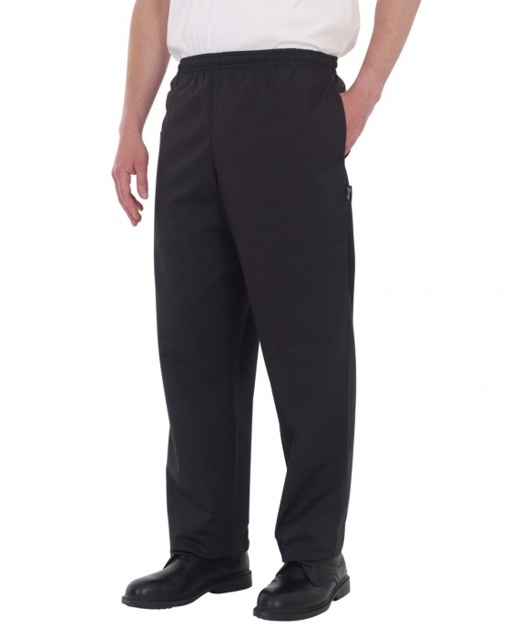 Black Elasticated Trouser - Air Power Products
