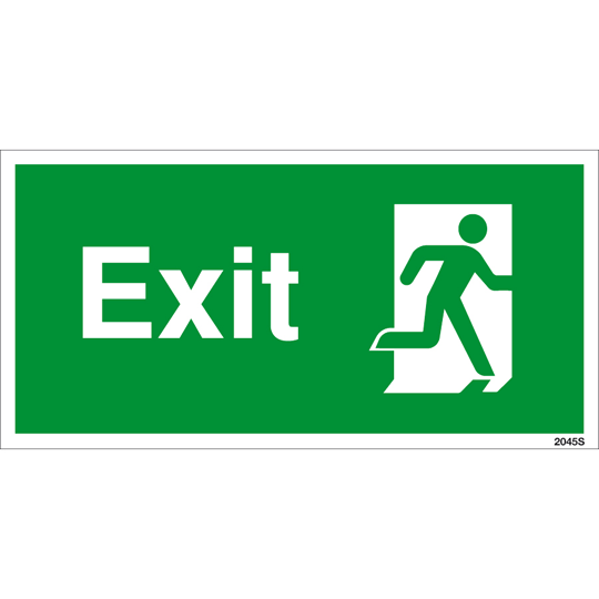 Fire Exit Sign